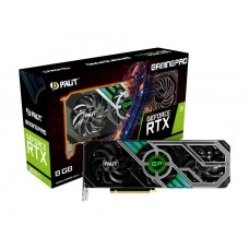 Видеокарта NVIDIA GeForce RTX3070 Ti Palit GamingPro 8Gb (NED307T019P2-1046A)